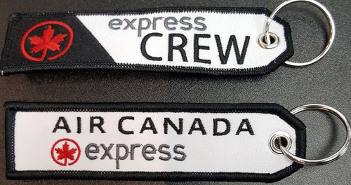 Embroidered Keychain - AIR CANADA express crew