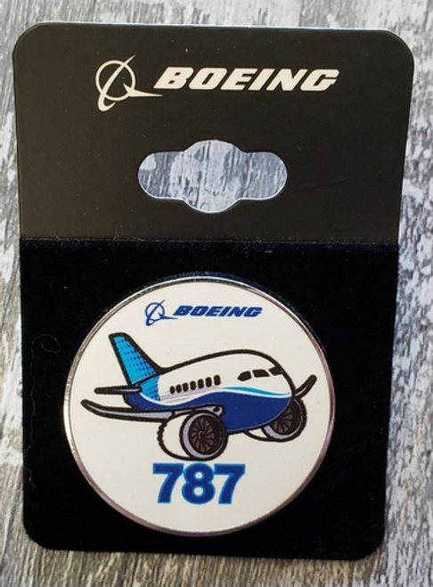 Lapel pin - Boeing 787 Pudgy Circle