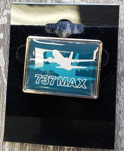 Lapel pin - Boeing 737MAX Shadow Graphic Pin