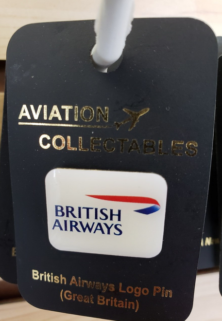 Lapel pin - British Airways logo