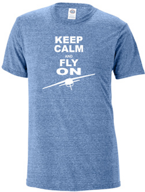 Keep Calm and Fly on T-Shirt 