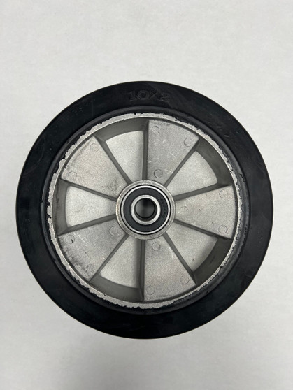 Solid Rubber Wheel w/ Bushing for Smart Cart