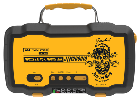 Jack The Mech - Jump Starter & Tire Inflater