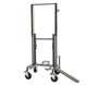 Gaither Tool Co., Inc. Winntec Wheel Assist Gen 2 with loading ramp, designed to roll, lift, and position heavy wheel assemblies without strain.