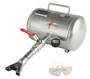 Gaither manual tire bead seater with air tank, release valve, goggles and earplugs