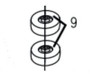 White Nylon Wheels (Set of 2) for Wheel Dolly