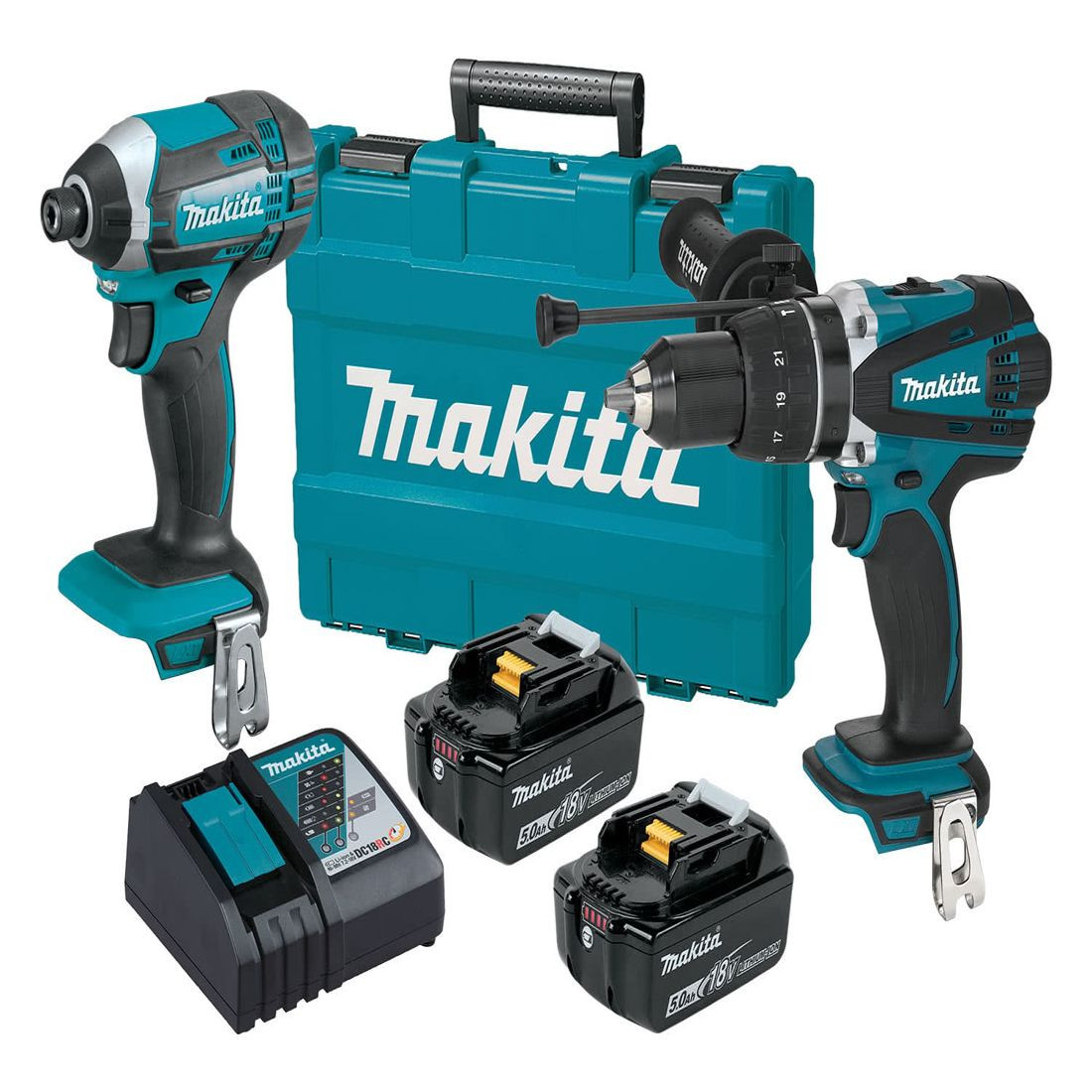 18V LXT 2-Piece Hammer Drill Driver Impact Driver Kit DLX2145T