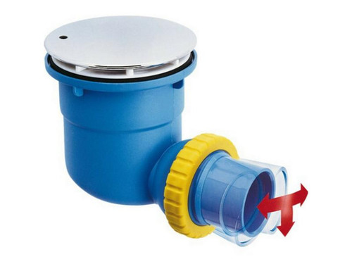 Easy Clean Clean Waste Trap 40mm White A0629-0