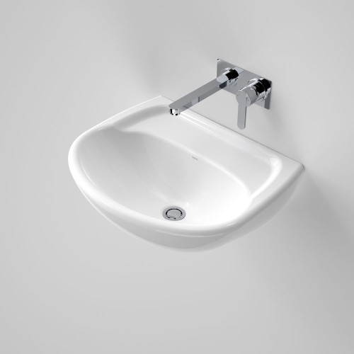 Caravelle Wall Basin No Tap Hole White 639000W