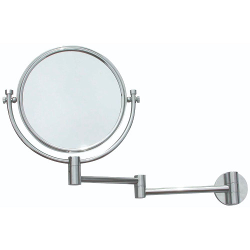 Extendable Shaving Mirror Chrome