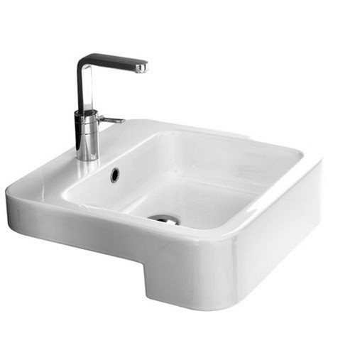 Happy Hour 09:30 Semi-Recessed Basin 480 x 135 x 480mm YOM801