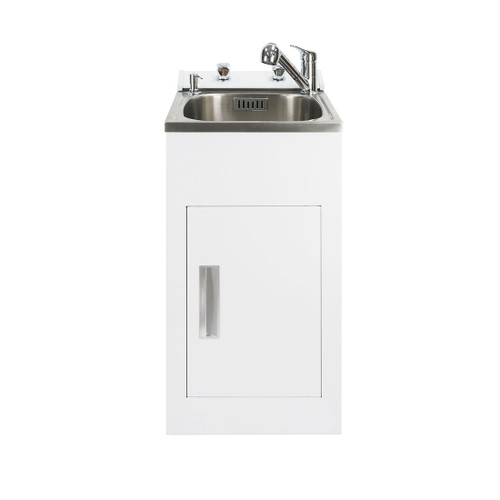 Laundry Tub 460 x 650 x 990mm Laundra Slim Plus With Door LAUNDRA460 PLUS