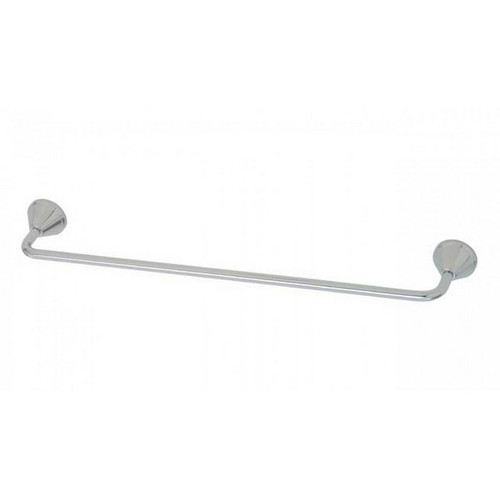 Atlanta Single Towel Rail Chrome 600 mm
