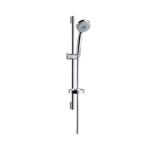 Croma 100 Shower Set Multi With Shower Bar 65cm And Soap Dish Chrome 27775000