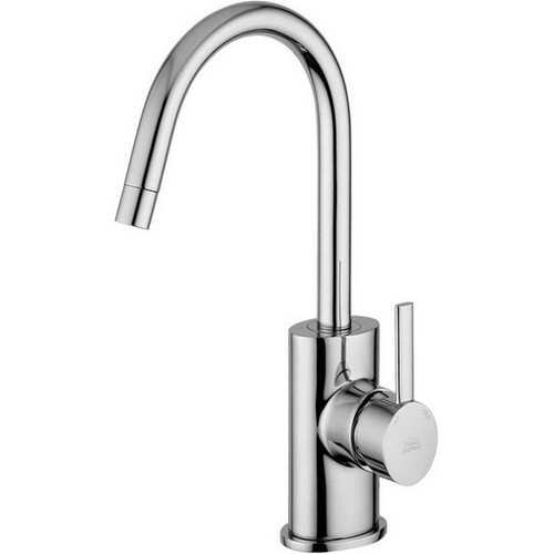 Berry Bathroom Wash Basin Mixer With Swivel Spout & Aerator & 2 Stainless Steel Hoses BR078