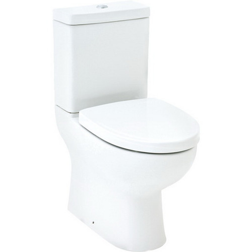 Parliament 850 x 378mm Back-To-Wall Toilet Suite Vitreous China 4346A-0