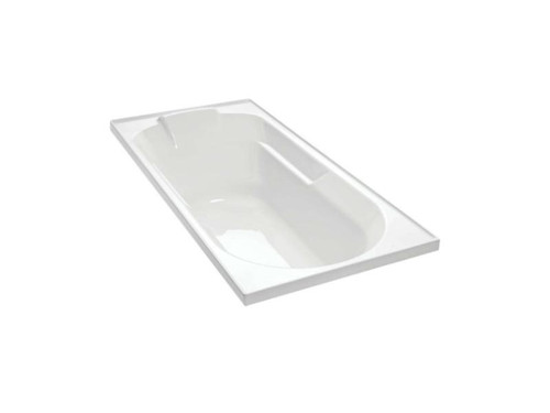 Sorrento II Rectangle Bath 1520 x 750 x 425mm 1076A-0