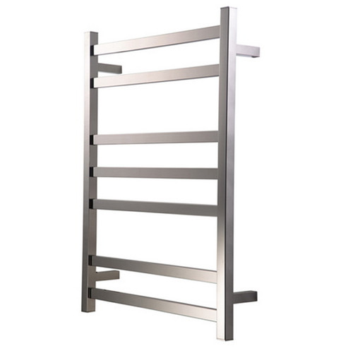 Studio 1 Towel Warmer 600 x 825mm 7-Rung Slimline Polished Stainless Steel WS825