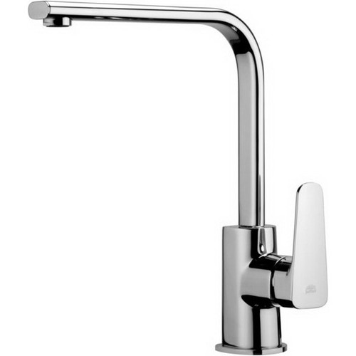Sly Kitchen Sink Mixer 1 Hole & Aerator & 2 Stainless Steel Hoses & Swivel Spout SY180