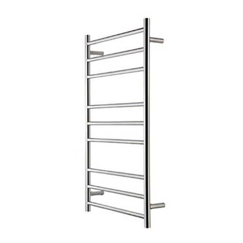 Round Towel Warmer 9 Rail 600 x 122 x 1025mm Stainless Steel High Polish