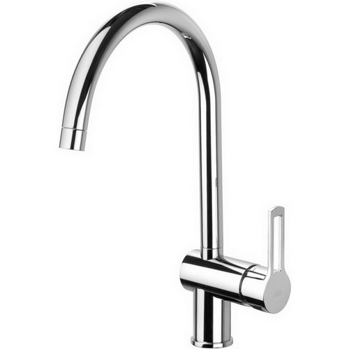 Ringo Kitchen Sink Mixer 1 Hole & Aerator & 2 Stainless Steel Hoses & Swivel Spout RIN180