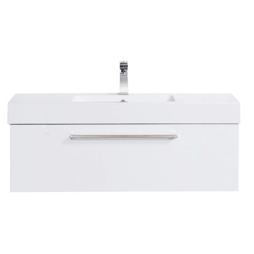 Tessa Wall Hung Vanity 1 Drawer Center Basin 1200 x 450 x 425mm Charred Oak