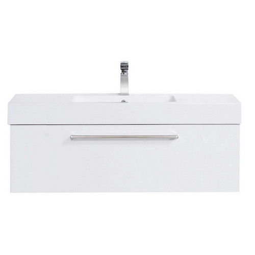 Tessa Wall Hung Vanity 1 Drawer 1200mm White Gloss