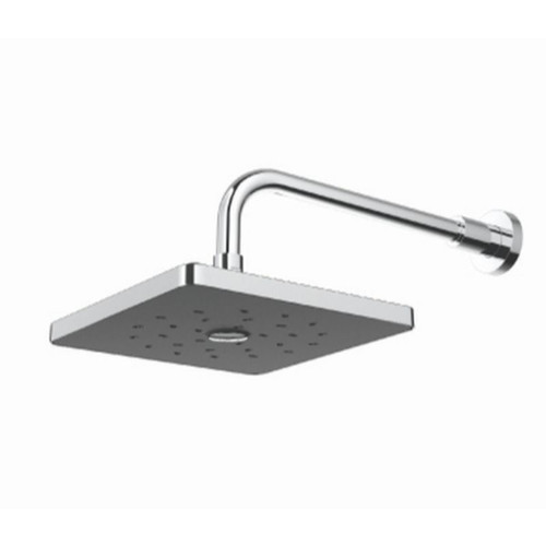Overhead Shower Satinjet Square Wall Mounted Chrome OSQ230WCP