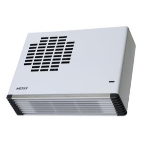 Wall Mounted Bathroom Fan Heater White Gloss 2.4kW FH24WH