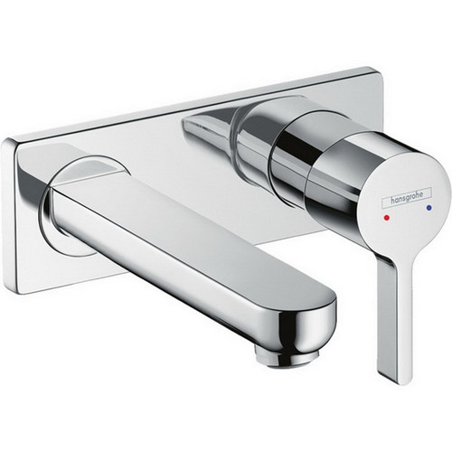 Metris S Single Lever Basin Mixer For Concealed Installation Wall-Mounted With Spout 16 5cm Chrome 31162000