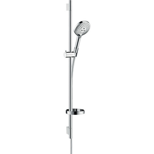 Raindance Select S Shower Set 120 3 Jet EcoSmart 9 L/Min With Shower Bar 900mm And Soap Dish Chrome 26633000