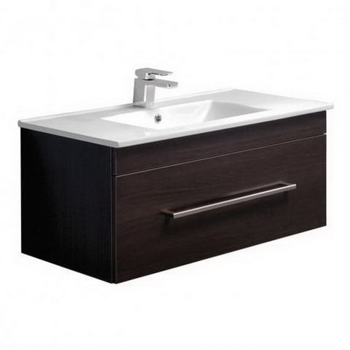 Cashmere Wall Hung Vanity 900mm Single Drawer Ultra Gloss White 4CAS090SG