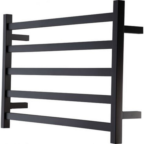 Studio 1 Noir Towel Warmer 850 x 510mm 5-Rung Extended Black WS510EN
