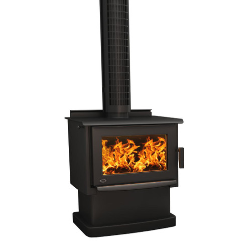 Monte Base CA Sub 0.7 Wood Burner HTP Black
