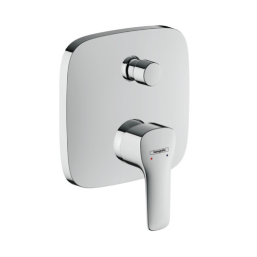 MySpMySport Concealed Shower Diverter Mixer Chrome Plated Trim Set rt Concealed Shower Mixer 1-Lever Wall Mount Brass Chrome Plated