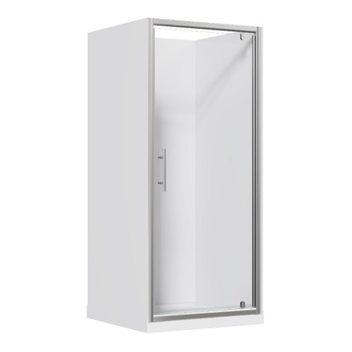 Brighton Shower Enclosure 3 Sided Square Flat Liner 1000 x 1000mm Chrome