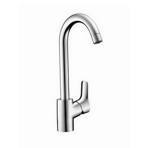 MySport L 260 Kitchen Sink Mixer Single Lever 145mm Swivel Spout Deck Mount Chrome Plated