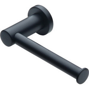 Centro Nero Toilet Roll Holder 160 x 45mm Black YCTRNFN