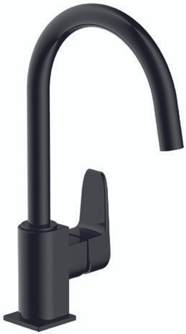 Main Image Urban Sink Mixer Black 43030.13