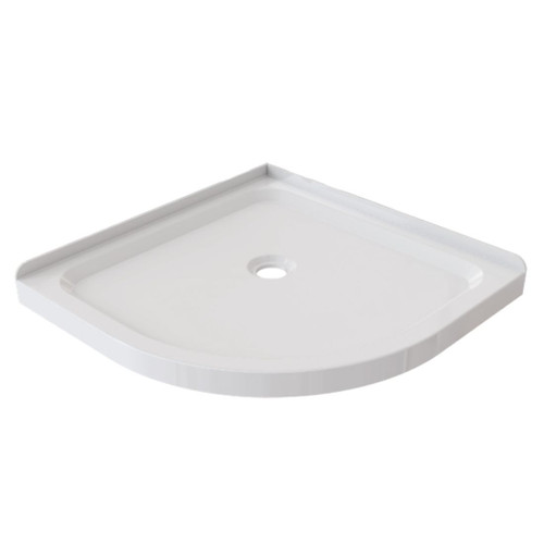 Shower Tray Curved 900 x 900mm White Q1702
