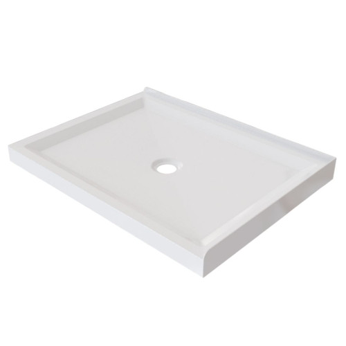 Shower Tray 2 Sided Left 1200 x 900mm White Q1756