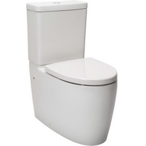 Main Image Grande Back-To-Wall Toilet Suite With Wrap Over Seat 830 x 395mm 76078A-0