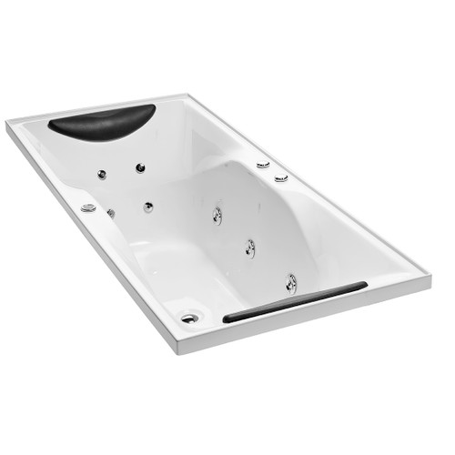 Studio II Rectangular Spa Bath Chrome Jets 99796A-ABCP5-0