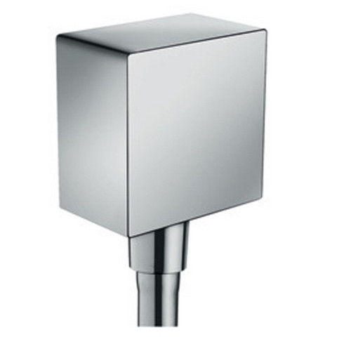 FixFit Wall Outlet Square With Non-Return Valve Chrome 26455000