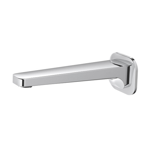 Waipori Wall Mounted Bath Spout Matte Black WASPW200BK