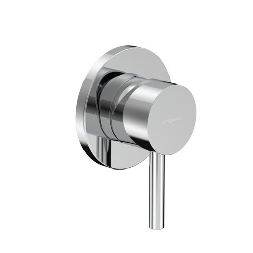 Tube Shower Mixer Chrome