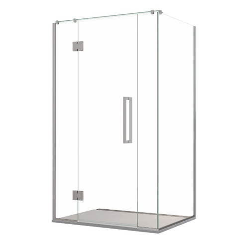 Acclaim Tile Shower 2 Sided Recessed Channel Drain Chrome 1200 x 1000mm