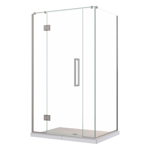 Acclaim Tile 2-Sided Shower 1200 x 1200mm Hobbed Centre Waste Chrome ACC2601