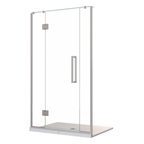 Acclaim Tile Shower 3 Sided Hobbed Centre Waste Chrome 1200 x 1000mm