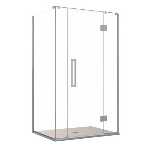Acclaim Tile Shower 2 Sided Recessed Centre Waste Chrome 1600 x 900mm